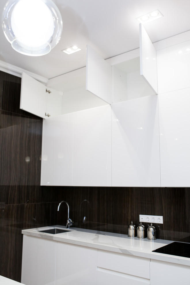 Светлая кухня в современном стиле