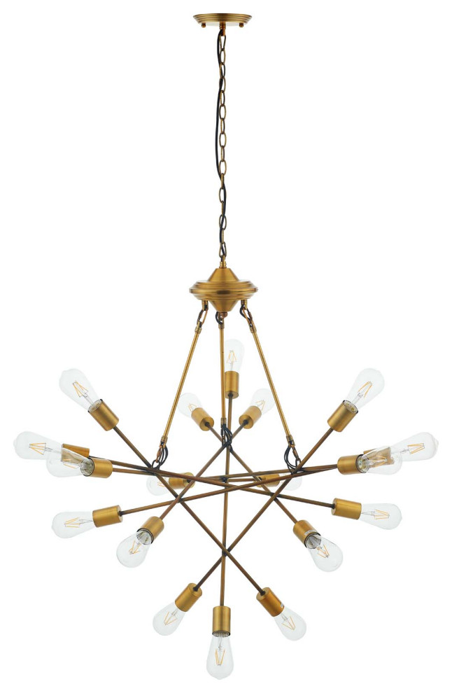 mid century pendant chandelier