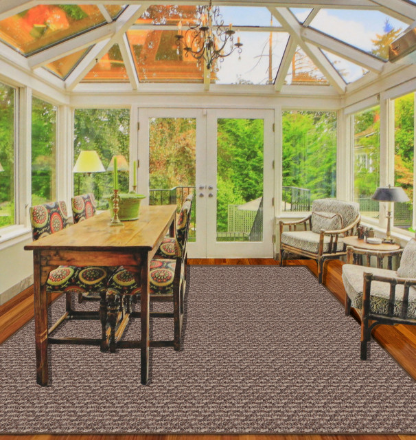 Nugget Indoor/Outdoor Carpet, Soft Textured Loop Rugs, 4'x12 ...