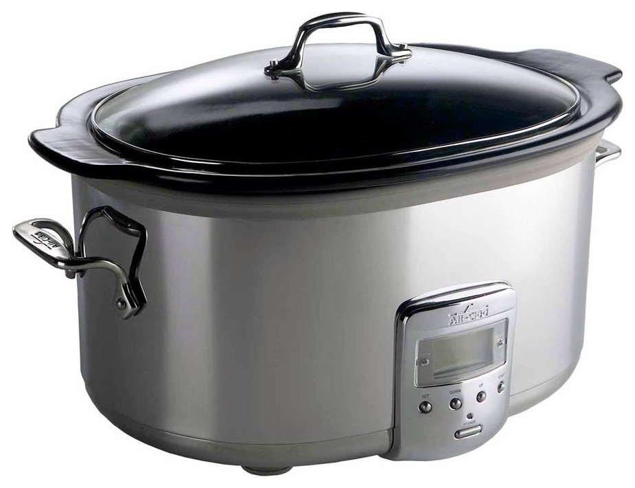 All Clad Slow Cooker W Ceramic Insert Contemporary Slow Cookers By Chefs Corner Store 8367