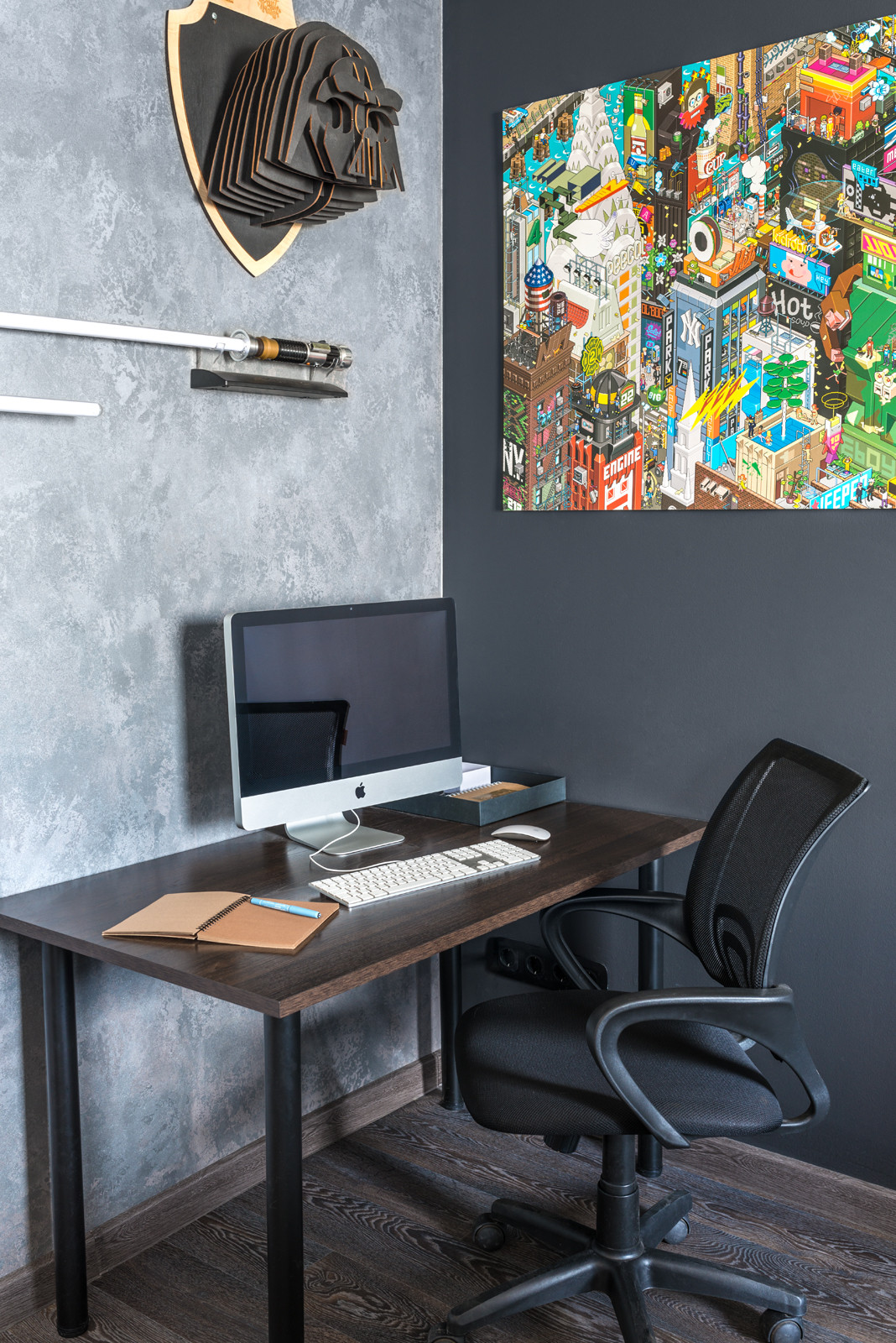 Реализованный проект офиса для студии дизайна