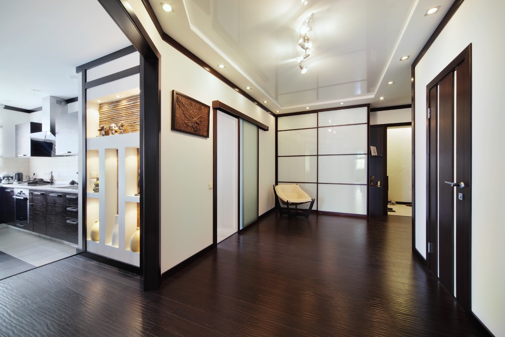 Интерьер 3-хкомнатной квартиры-студии