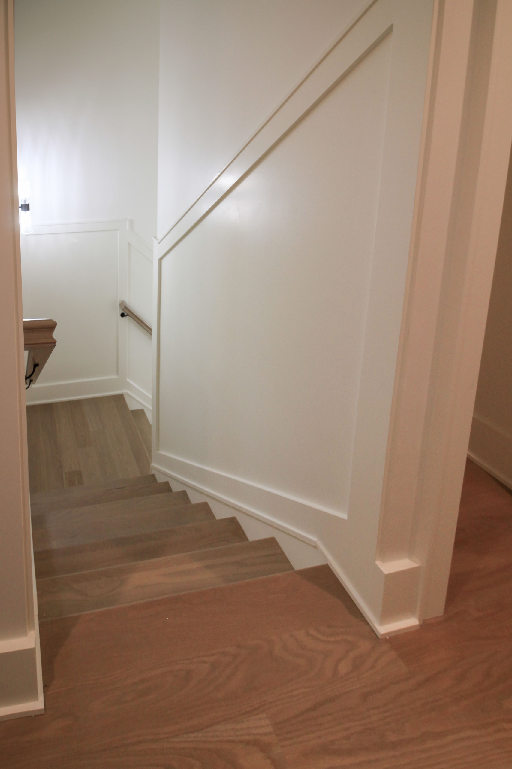 93_Captivating Light Wood Railing System with Black Spindles, Arlington VA 22207