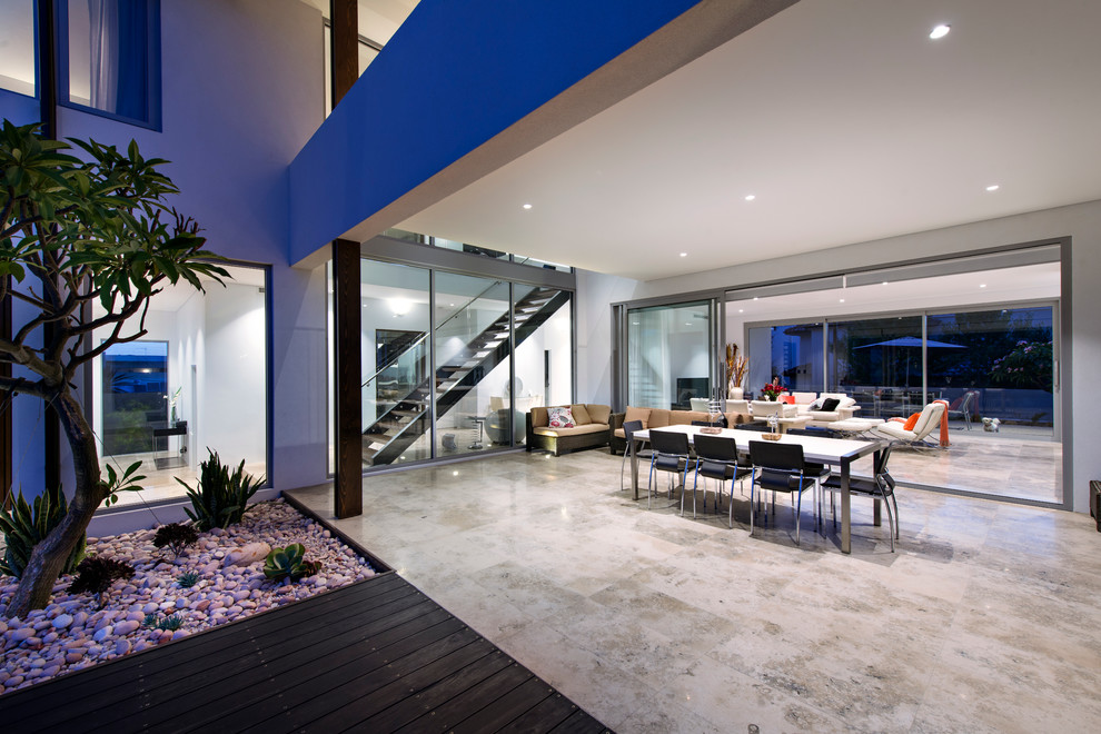 This is an example of an expansive contemporary pool in Perth.