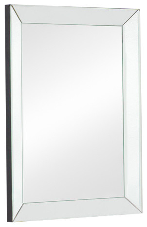Decor Wonderland Mirror Framed Contemporary Bathroom Decor Wonderland Mirror Framed