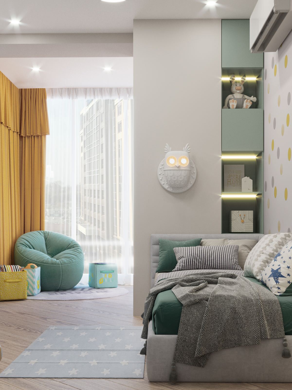 Минималистичная квартира в светлых тонах в ЖК Кристалл