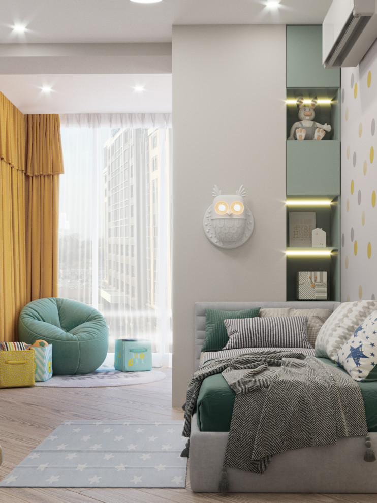 Минималистичная квартира в светлых тонах в ЖК Кристалл