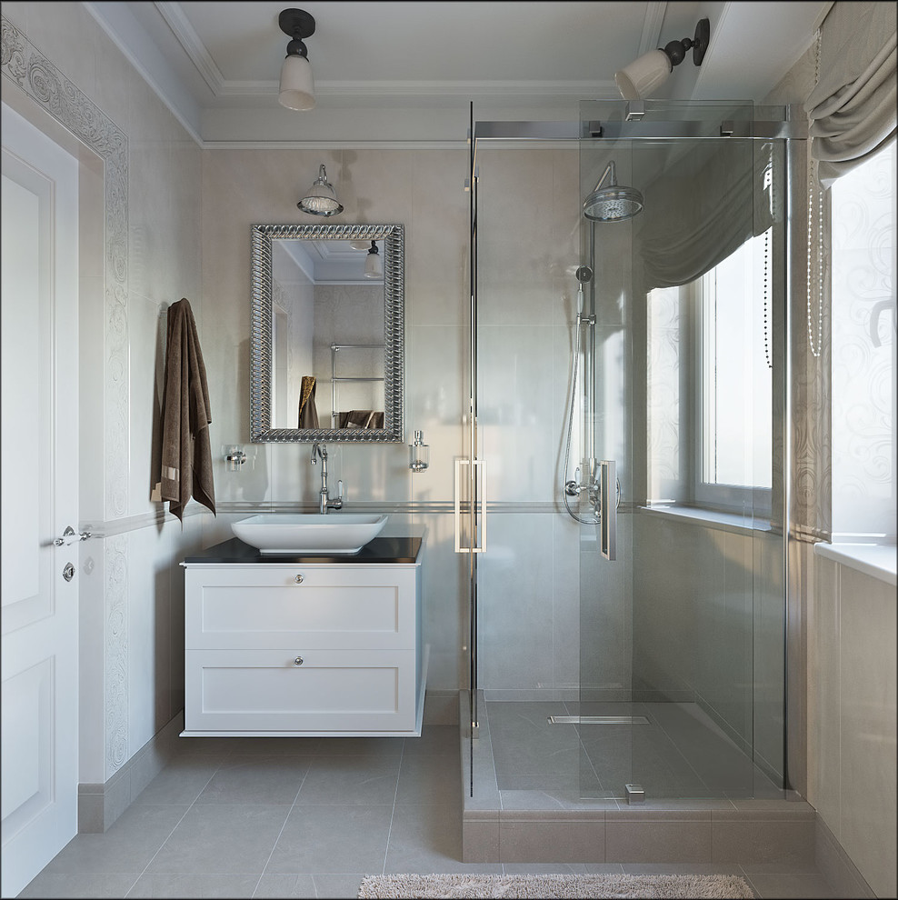 Интерьер квартиры в классическом стиле.