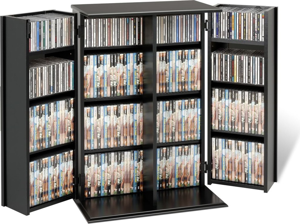 Locking Media Storage Transitional Media Racks And Towers