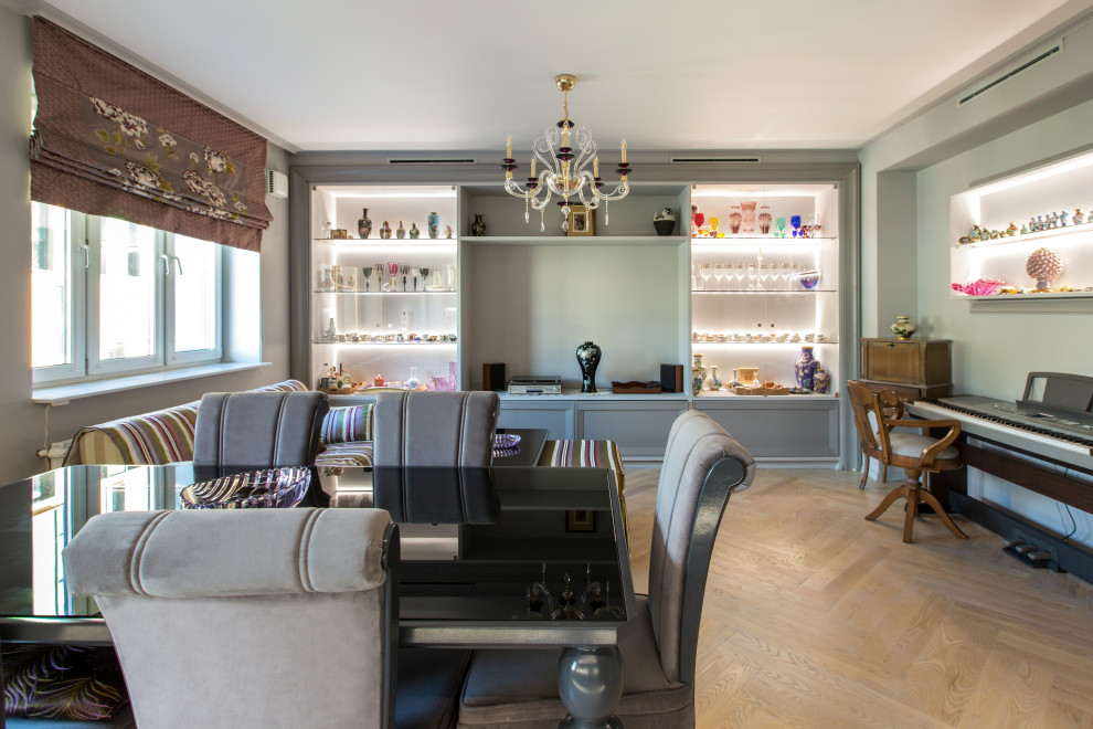 Квартира 70 м2 оттенки серого