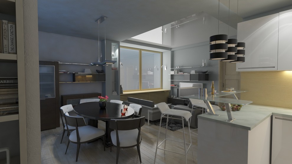 Чертаново,116 м2, современный интерьер