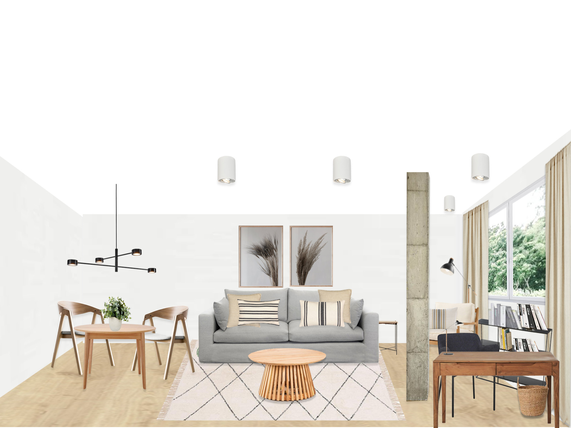 Salón y Galería