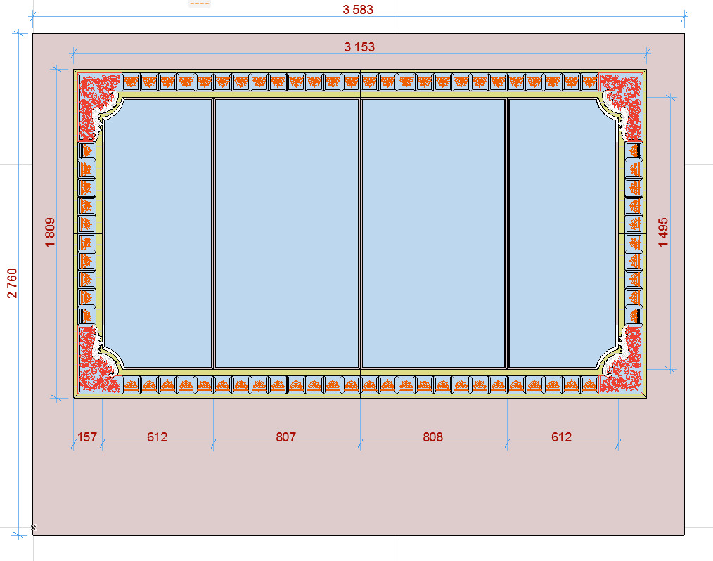 Проекты витражей