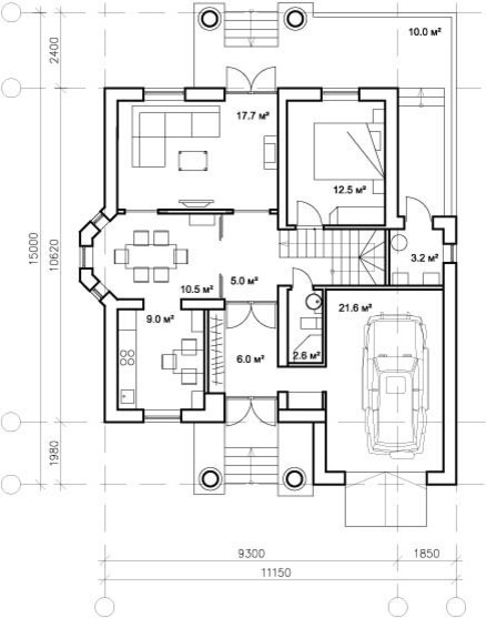 Загородный дом 170 кв. м.