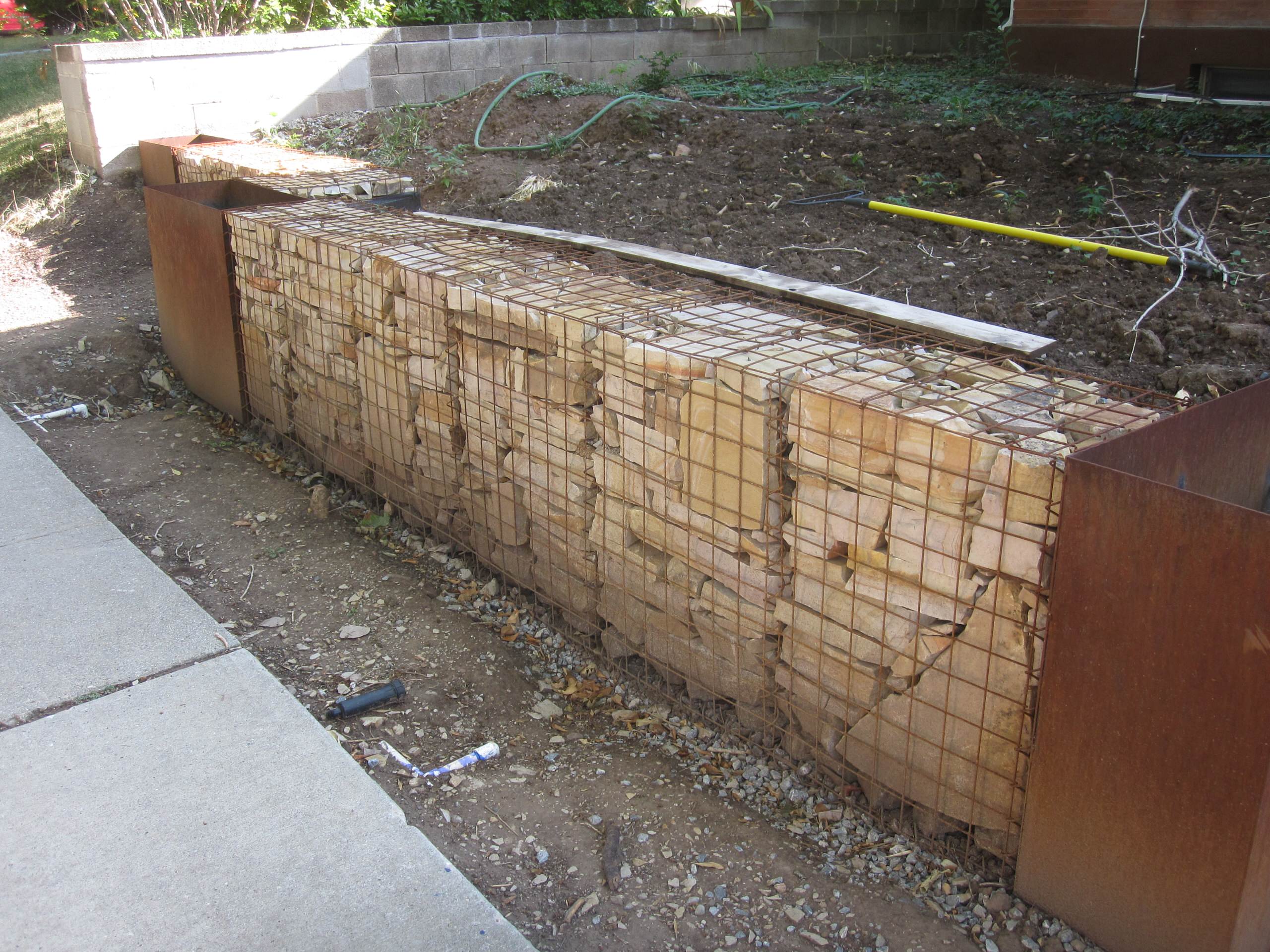 Hull Residence Walls and Fence