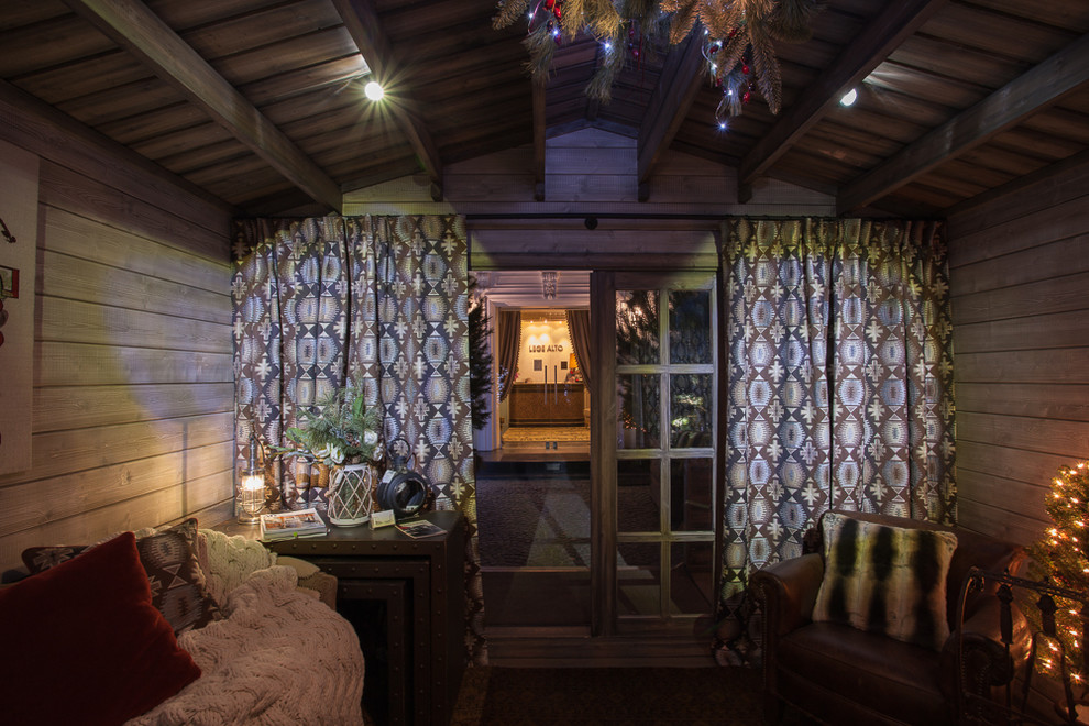 Проект зимнего шале в центре Москвы на Старом Арбате