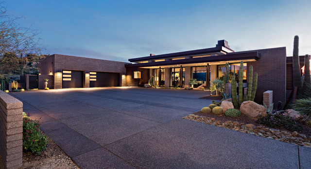 Munsinger Residence sud-ovest-americano-facciata