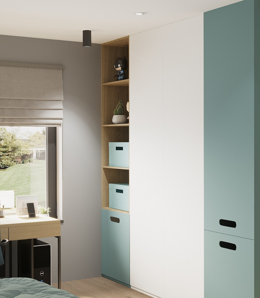 Дизайн-проект дома, площадью 110 м2 в г. Новосибирск. Кольцово