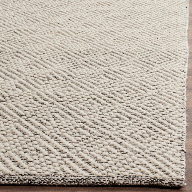 Safavieh Natura Nat503a Rug Ivory Light Gray 5 0 X8