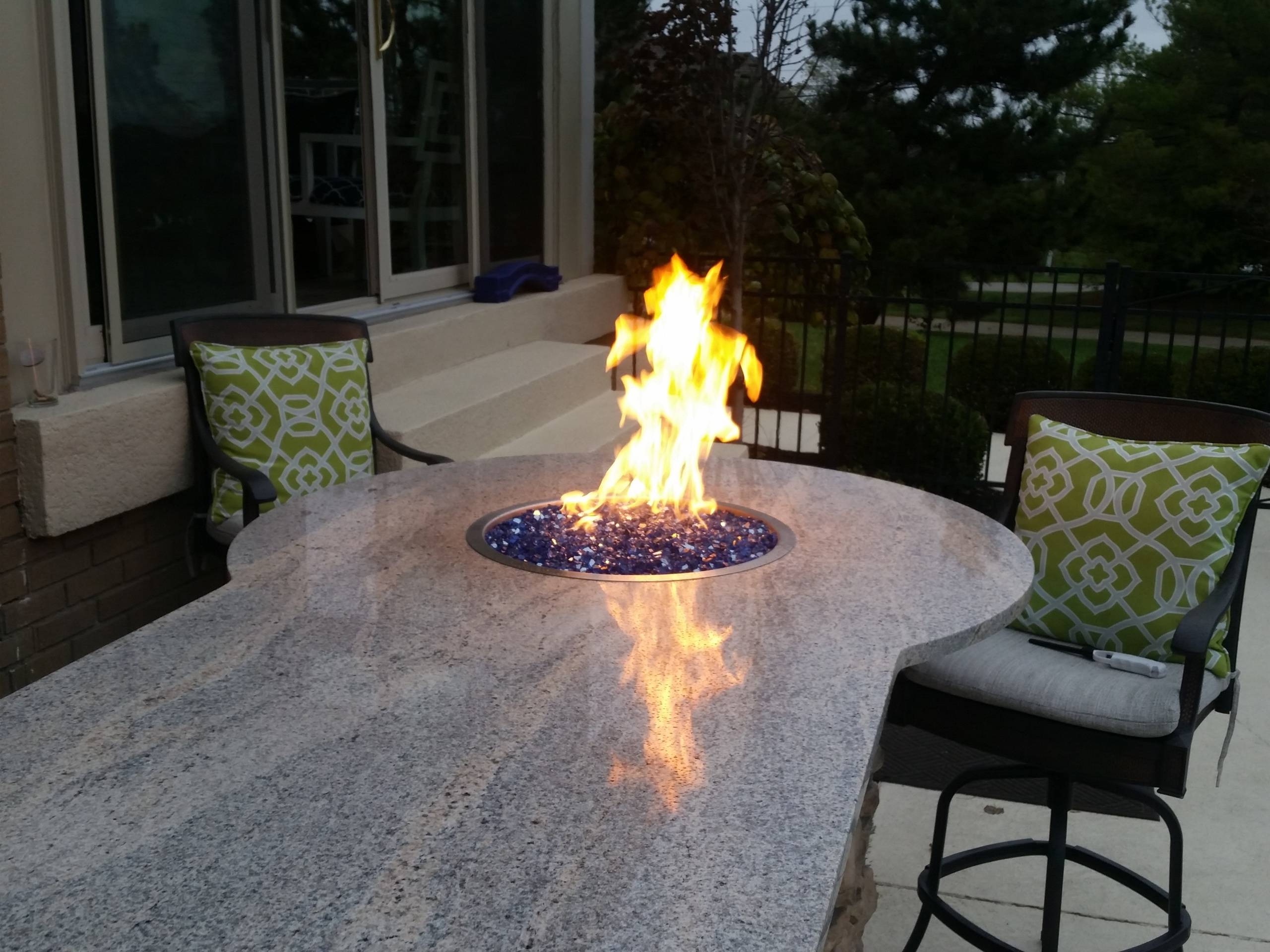 Mark Ballard outdoor kitchen