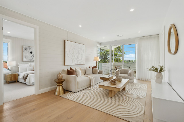 Deloraine Project beach-style-living-room