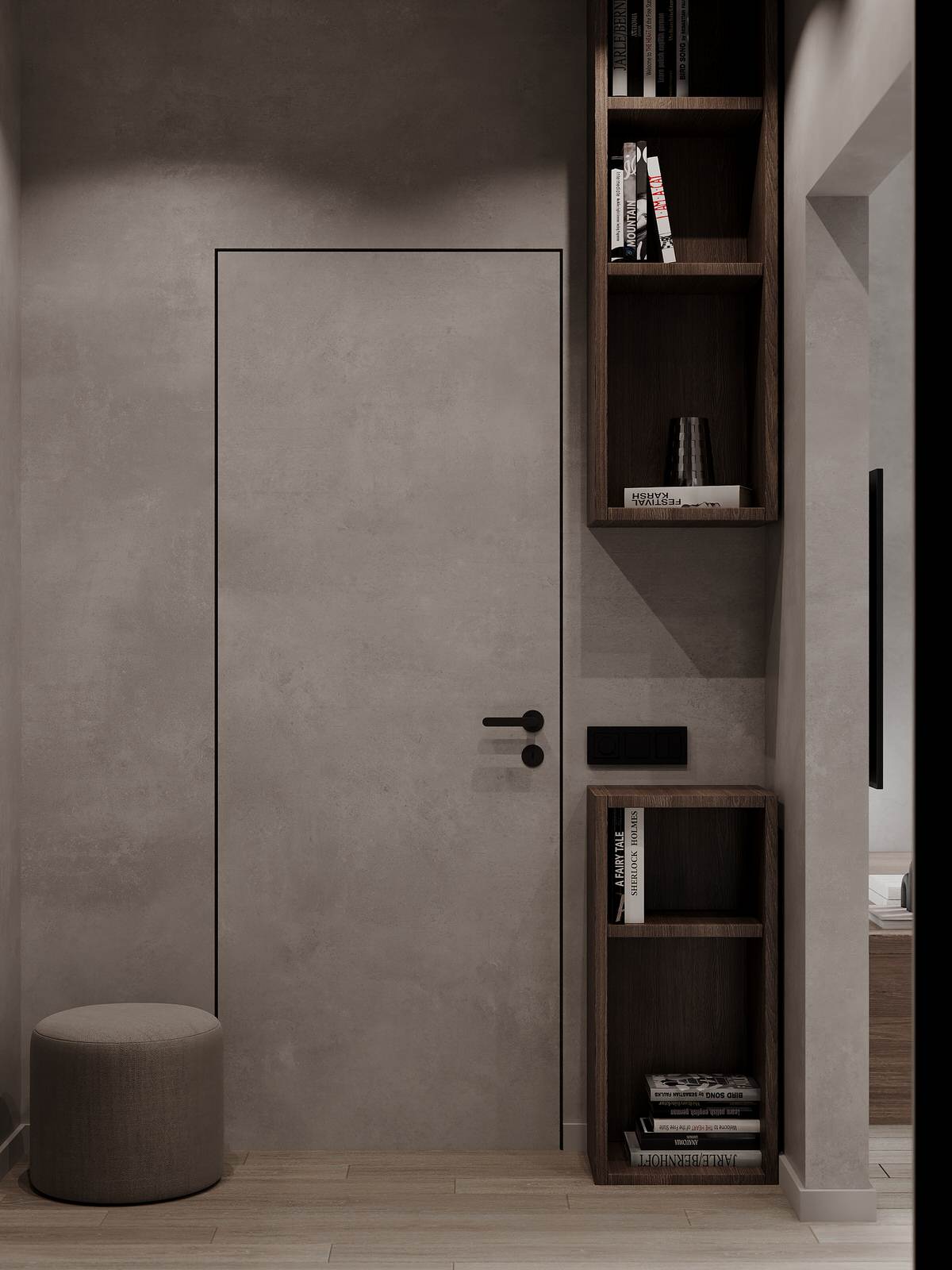 Коридор, просто и ничего лишнего