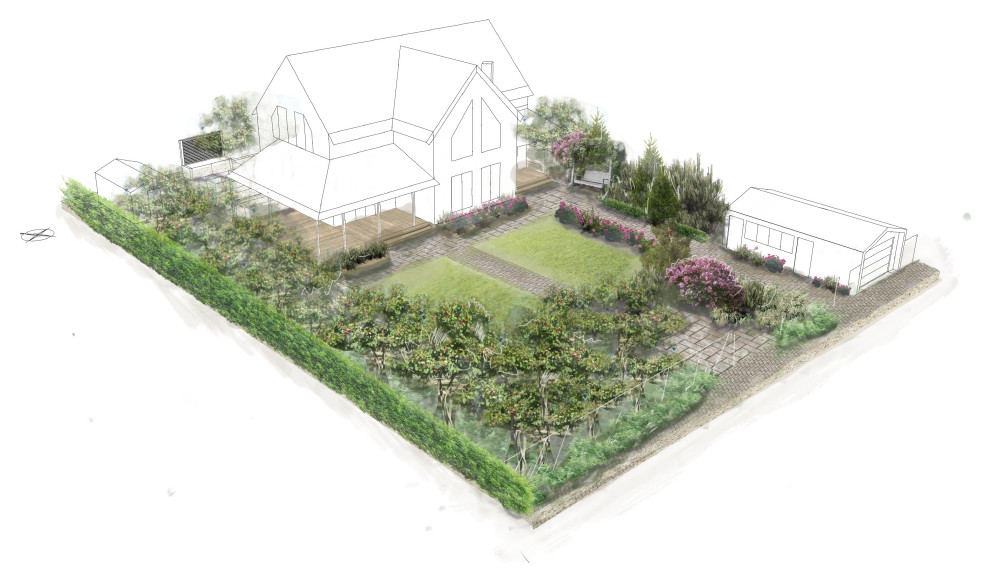 Частный сад "Поморская голубка"  Павловск  Спб