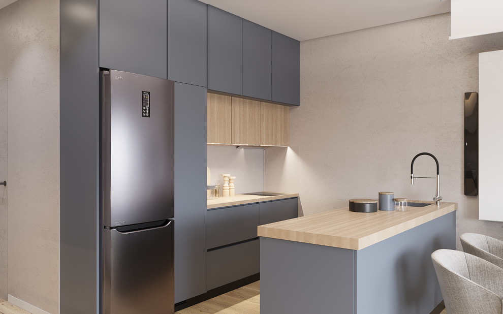 Квартира за городом в природных цветах