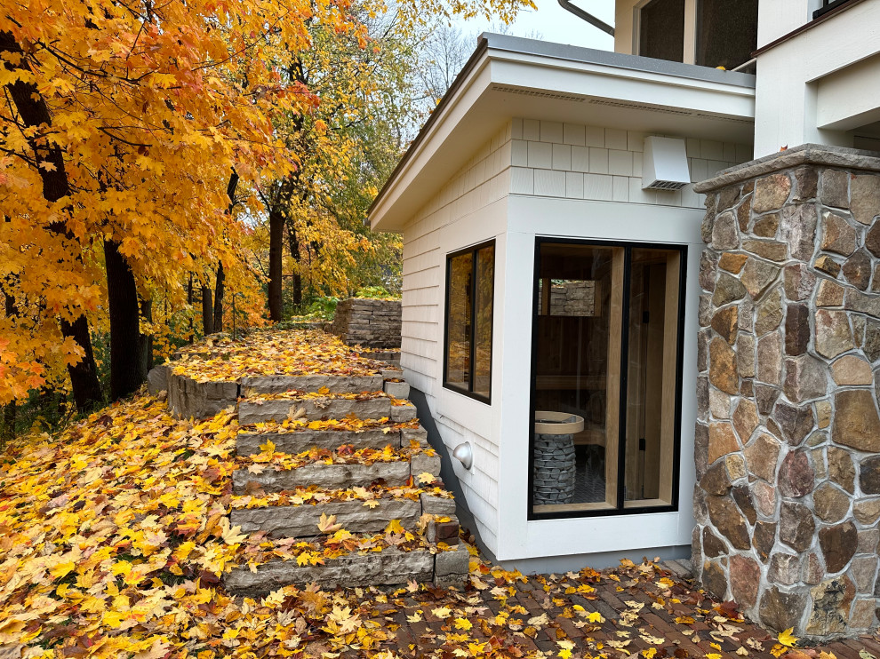 Wayzata Modern Farmhouse Entertainment Addition