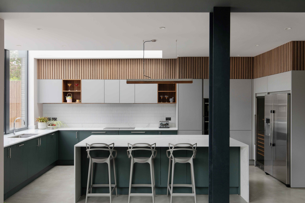 The Avenue, Muswell Hill - Contemporary - Kitchen - London - by Ahrberg ...