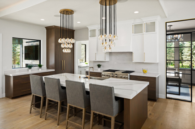 Majestic Pines modern-kueche
