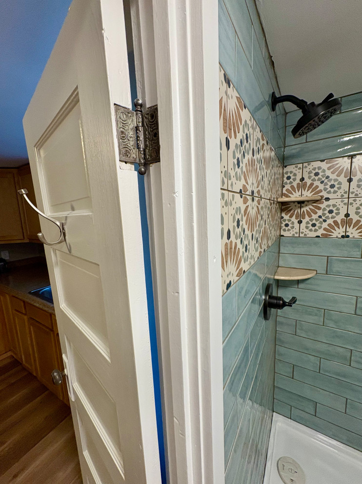 It Started With The Tile's Peeling Paint...