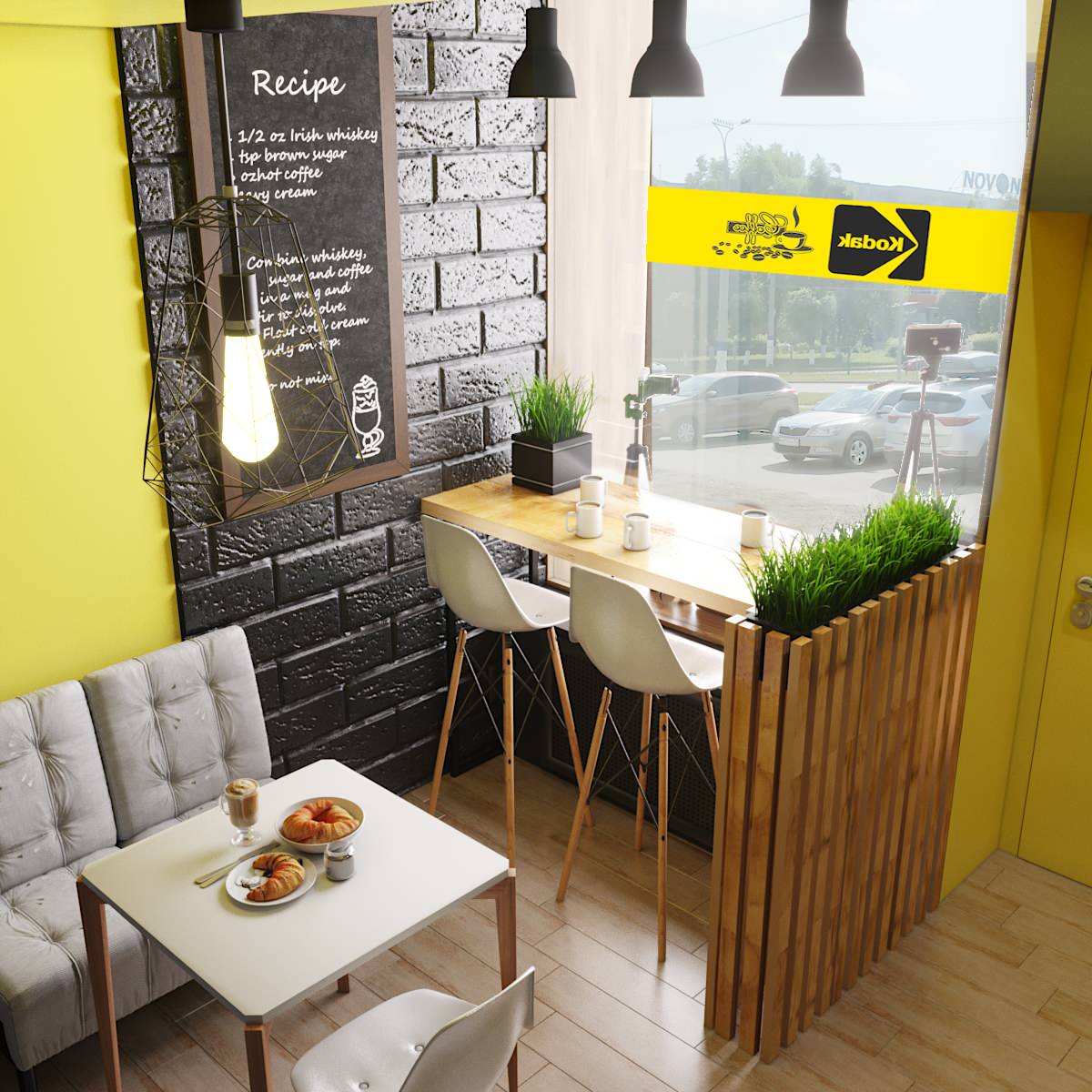 Кофейная зона в фотосалоне