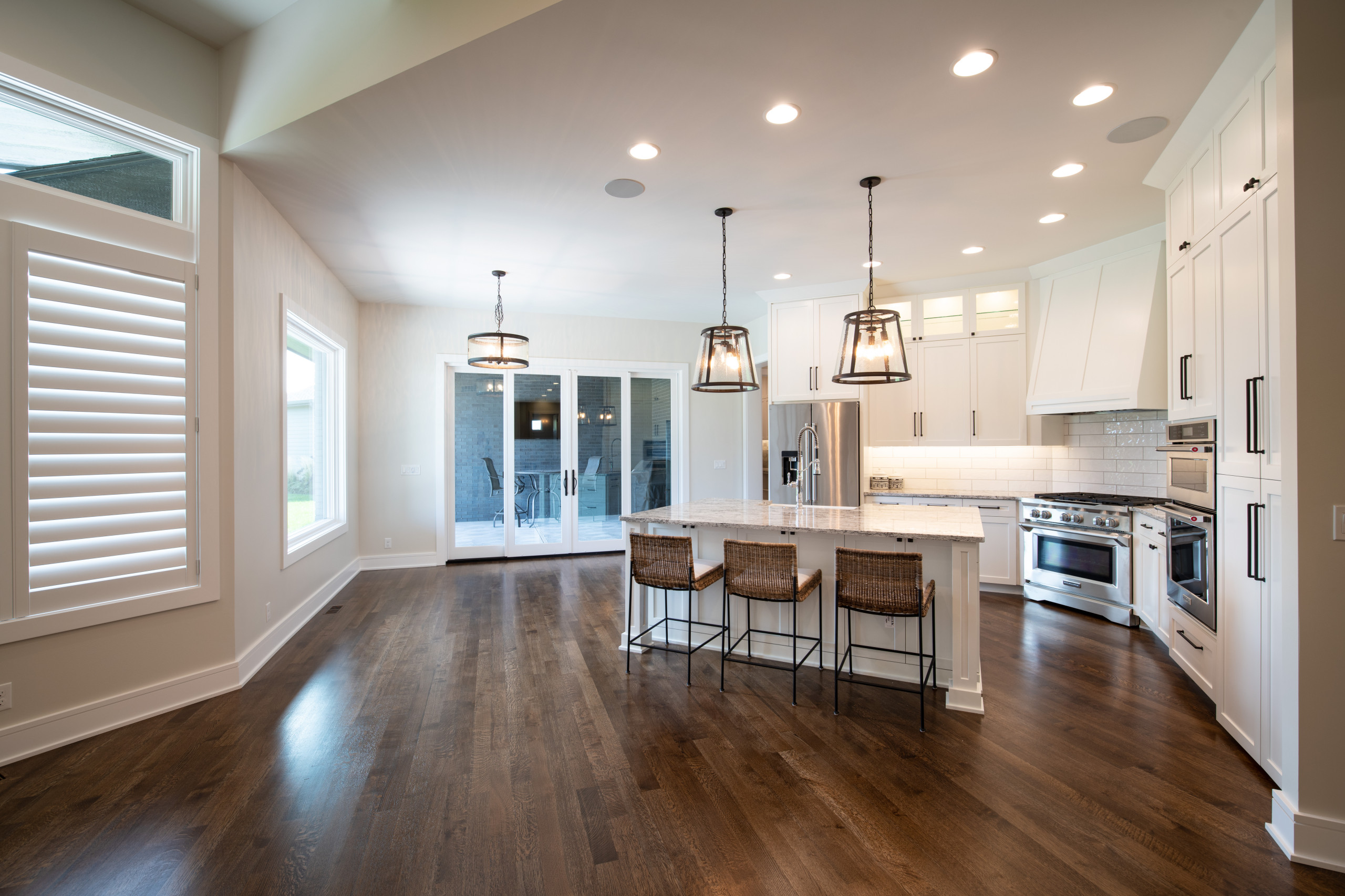 Moody Transitional Villa Home | Custom Build
