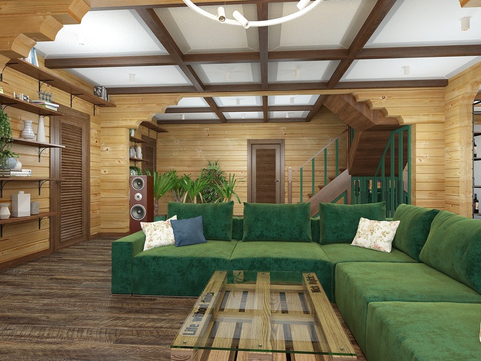 Проект загородного дома на острове Сахалин