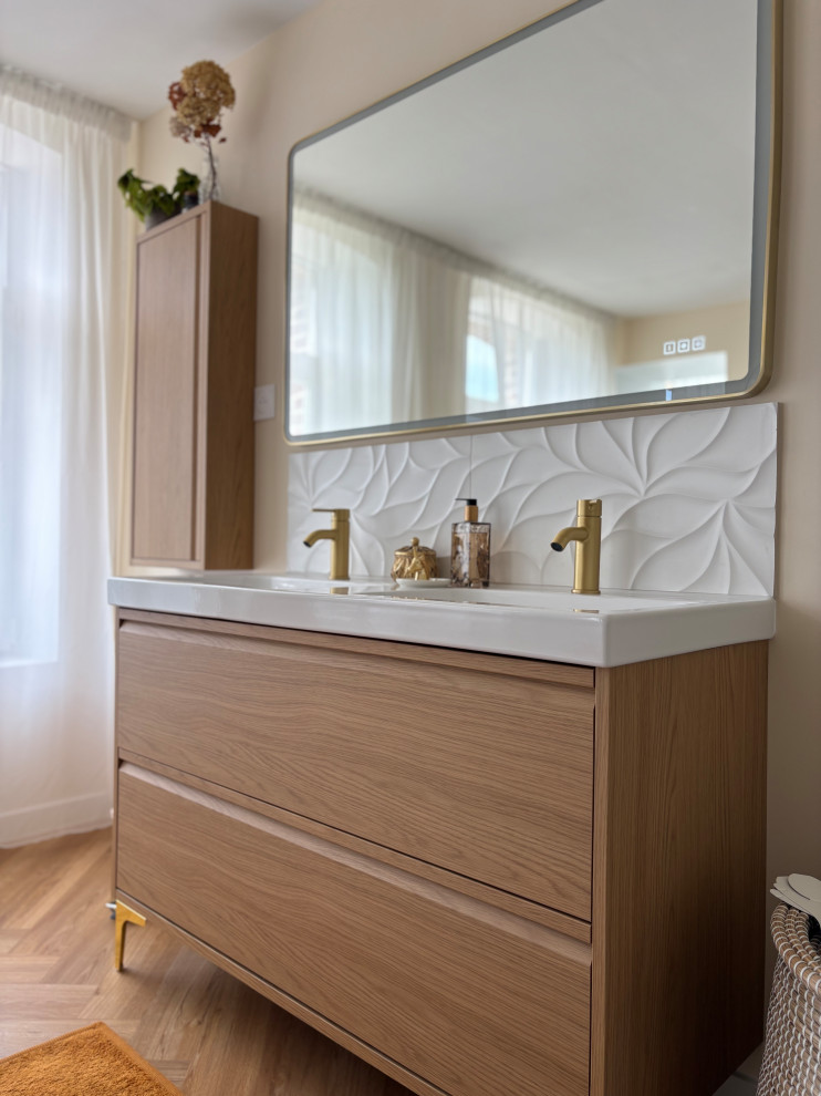 Création d’une grande salle de bain