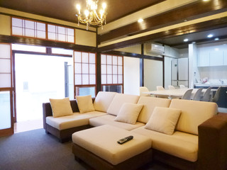 和風モダンへのリフォーム 和室和風-ダイニング