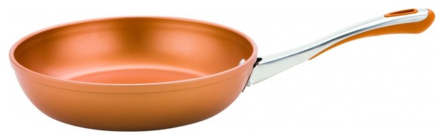 Prestige Prism Non Stick Frying Pan, Copper, 24 Cm