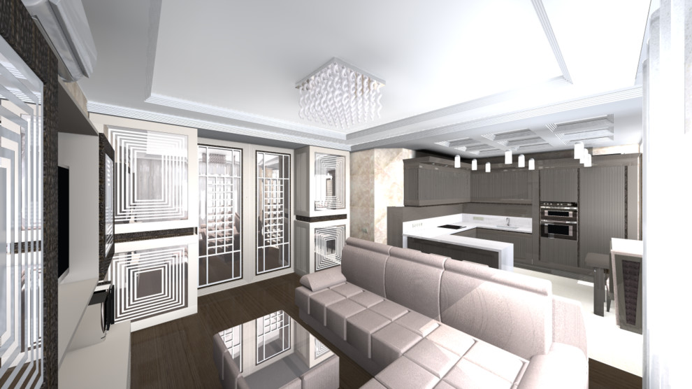 Дизайн-проект квартиры 106м2