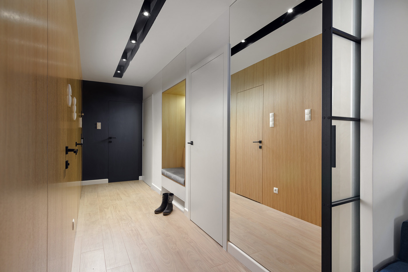 Двухкомнатная студия в современном стиле