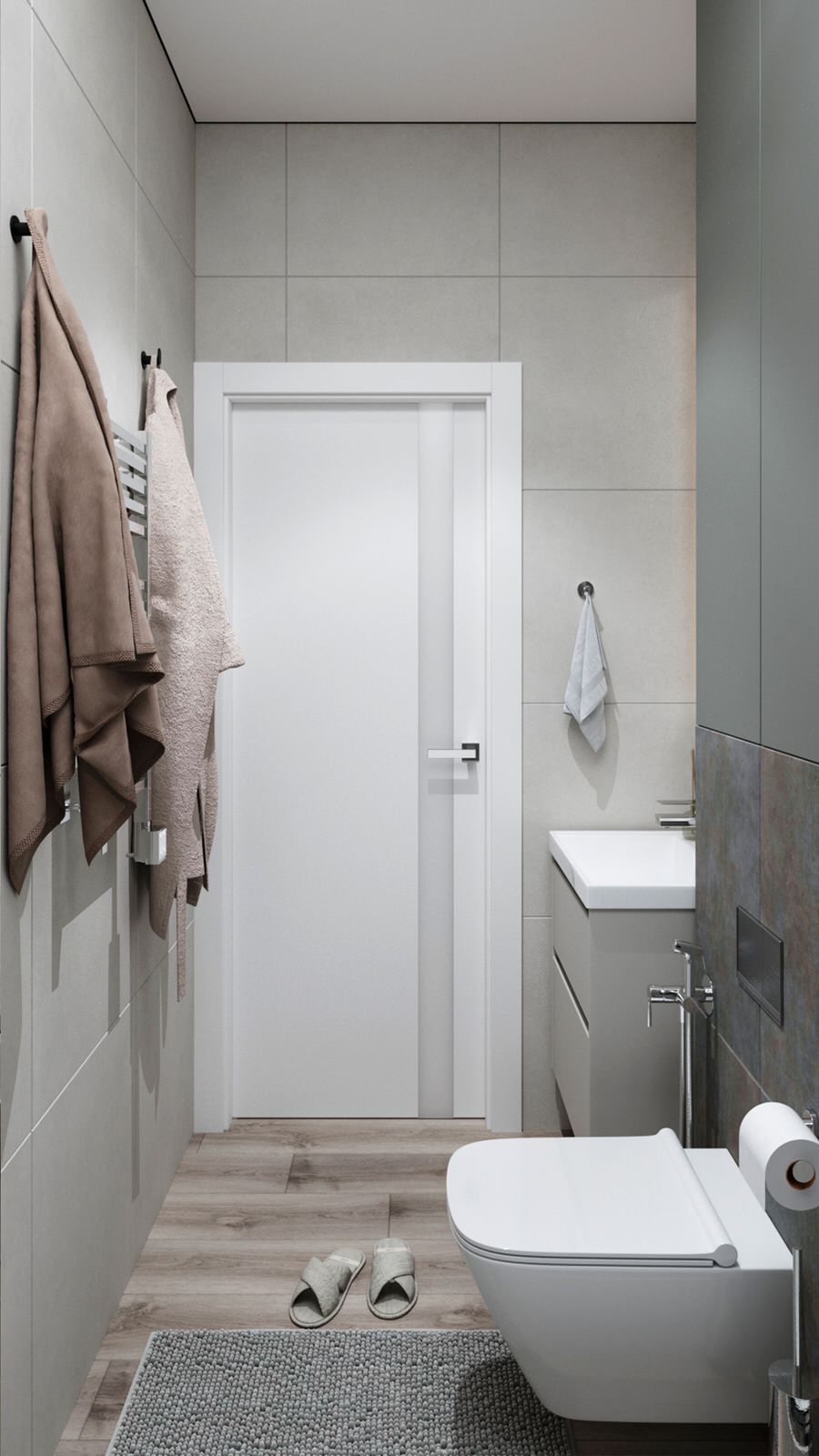 Дизайн-проект двухкомнатной квартиры в современном стиле