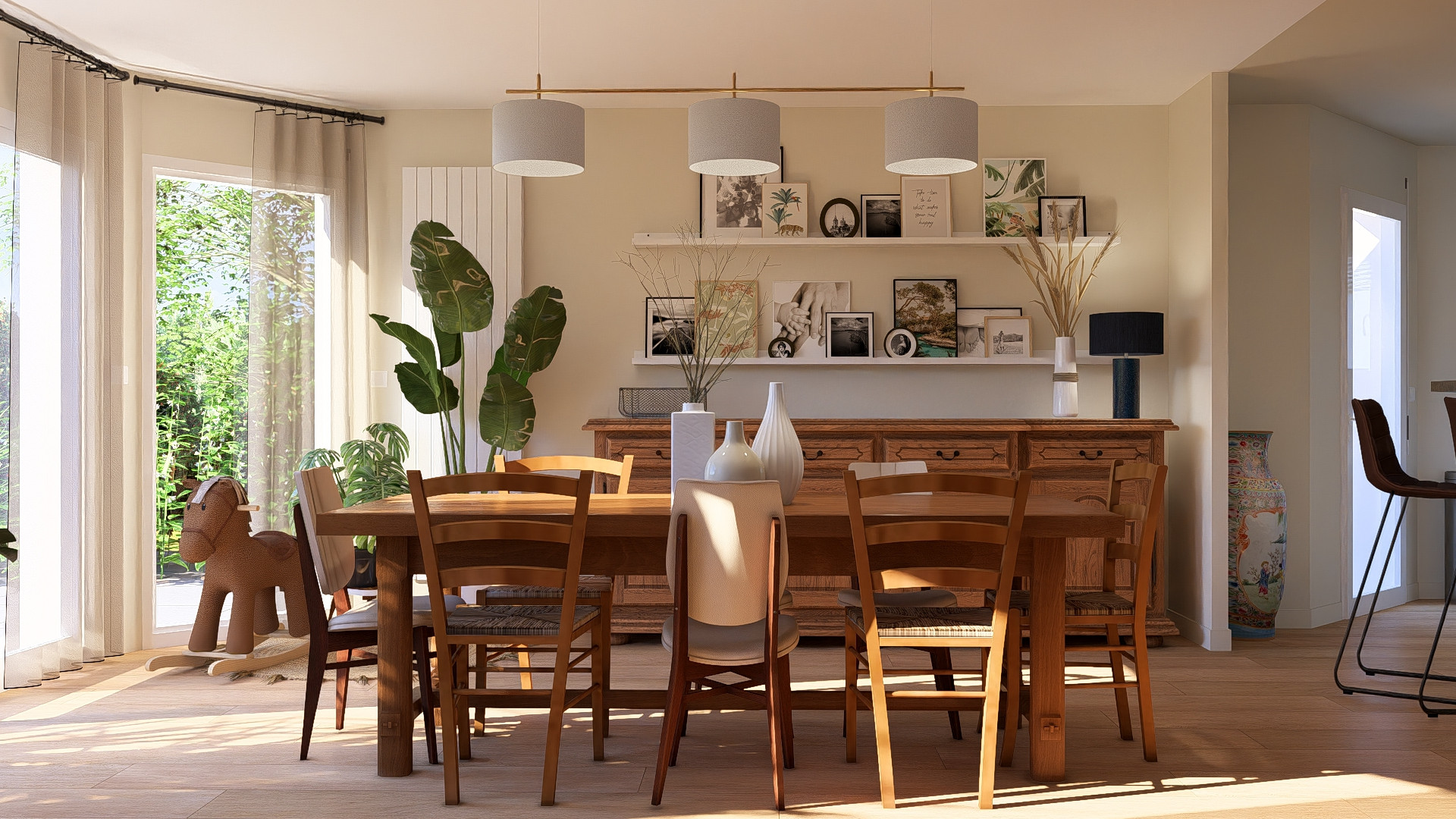 Décoration Entrée/salon/séjour - Maison Rennes