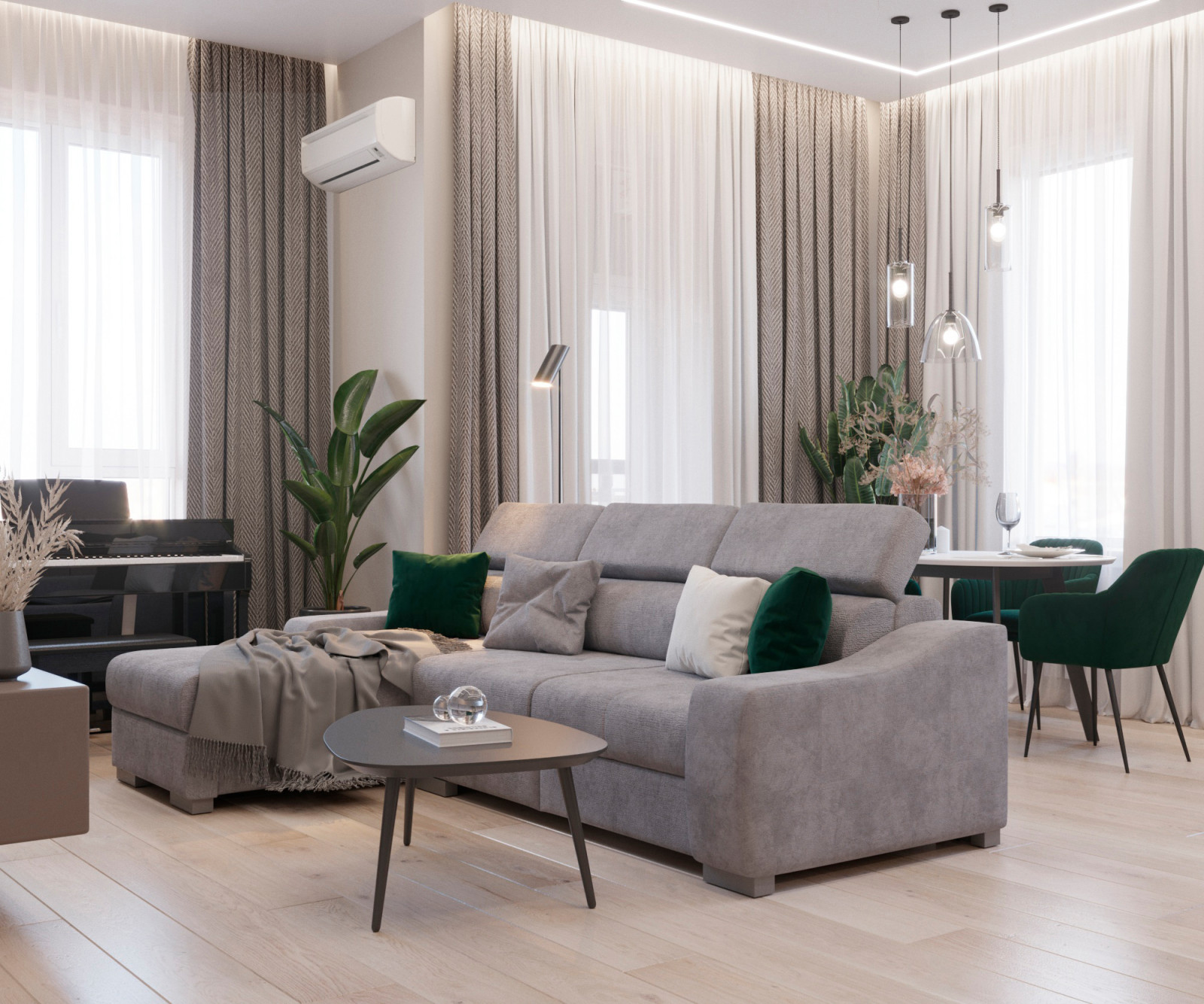 Интерьер квартиры в жк На Трудовой