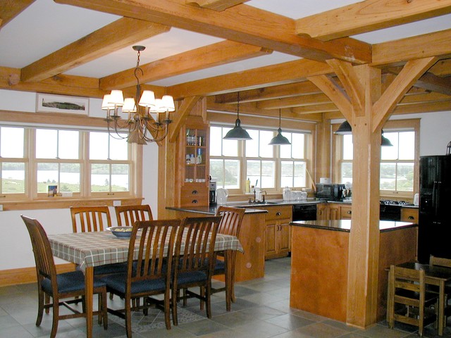 Full Timber Frames kitchen