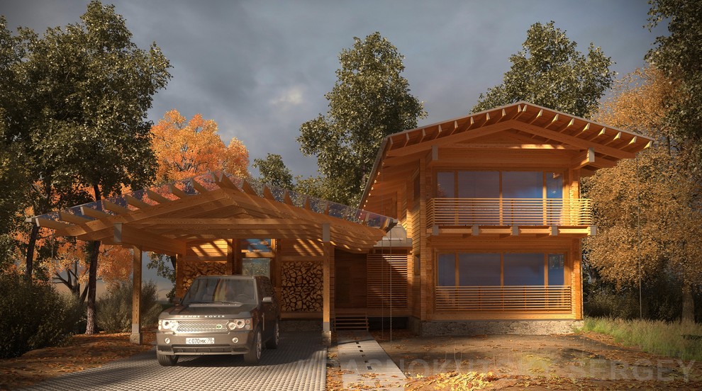 ДЕРЕВЯННЫЙ ДОМ CHALET-280