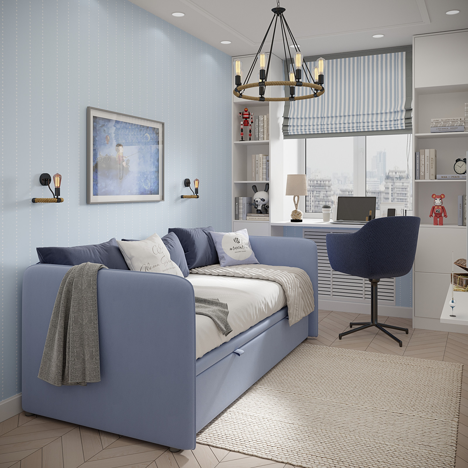 Квартира 70 м2 для семьи с ребенком