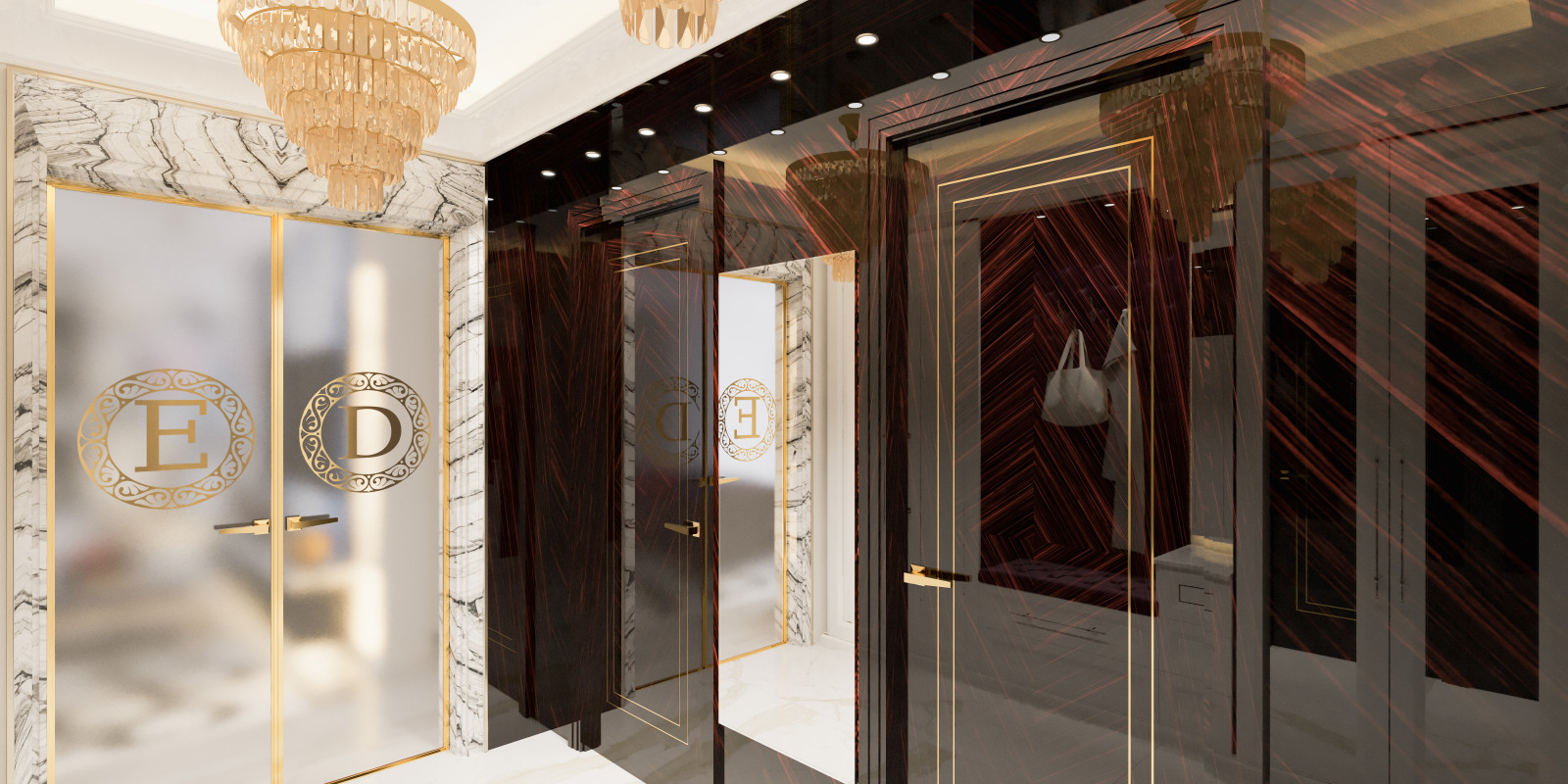 Многомерный интерьер как искусство.