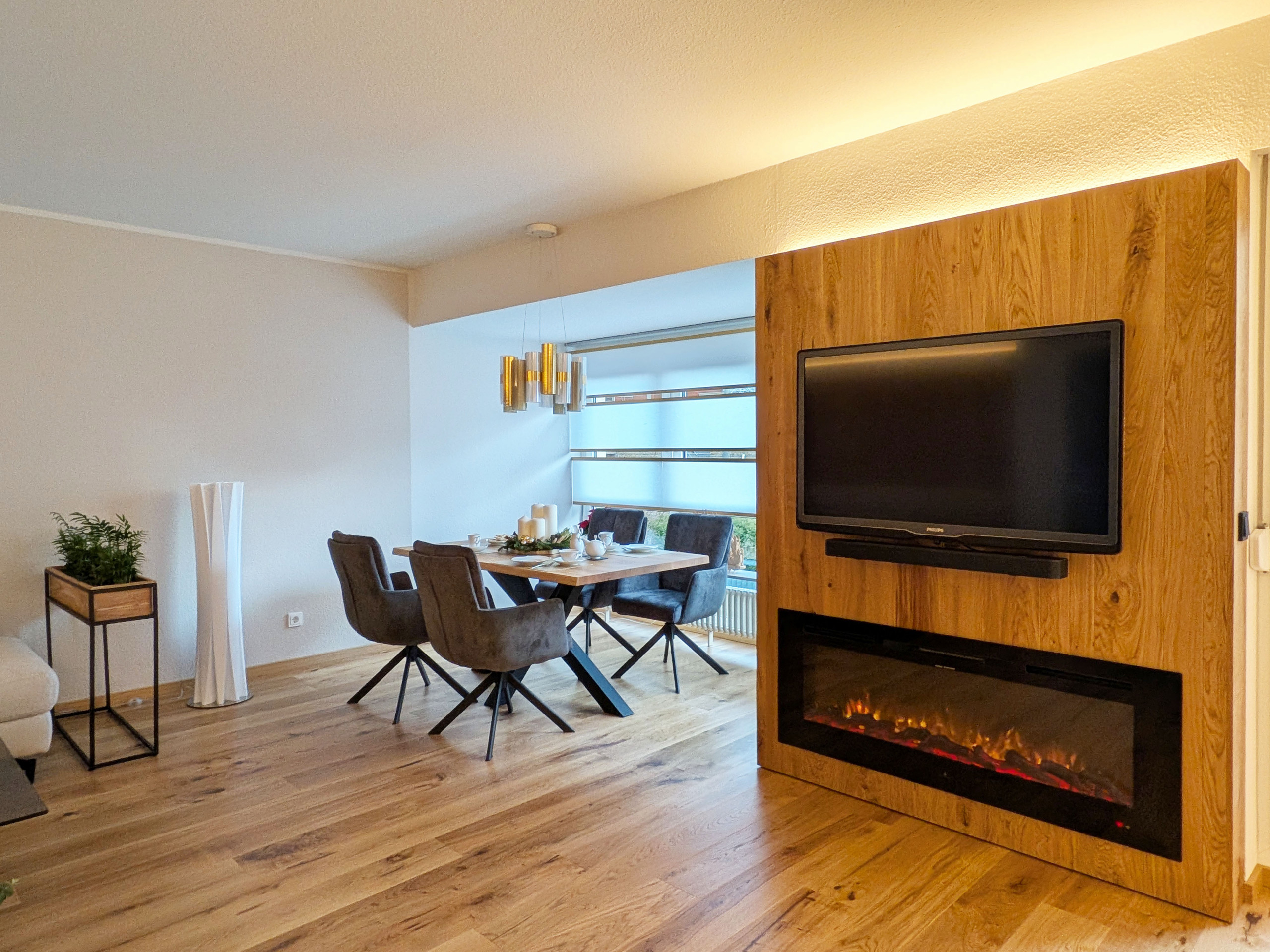 Wohnraum im Chaletstil