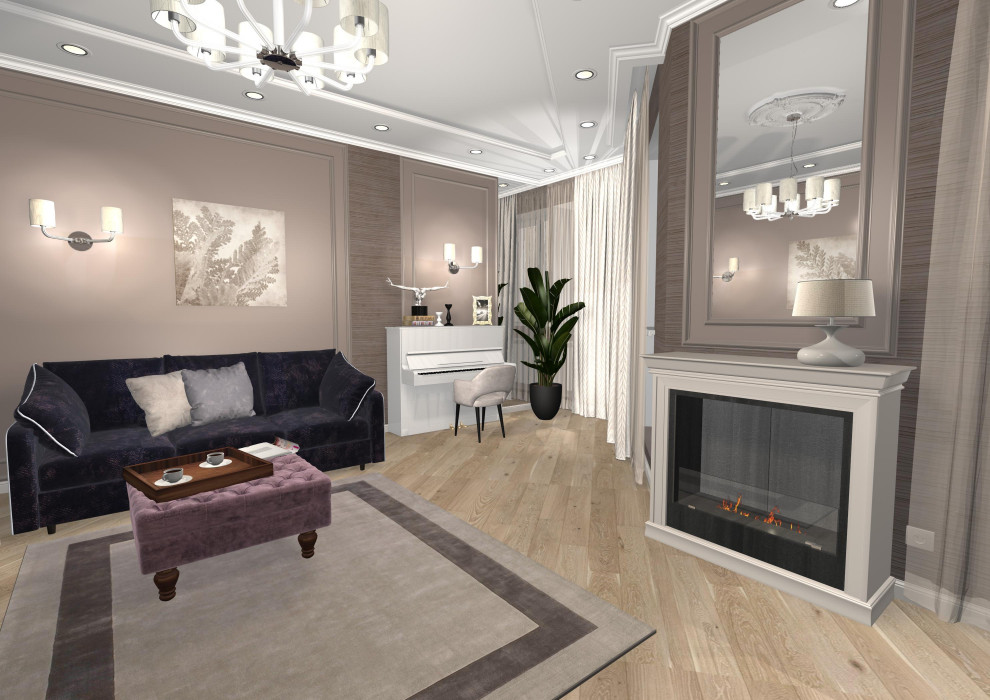 Гостиная "какао со сливками"