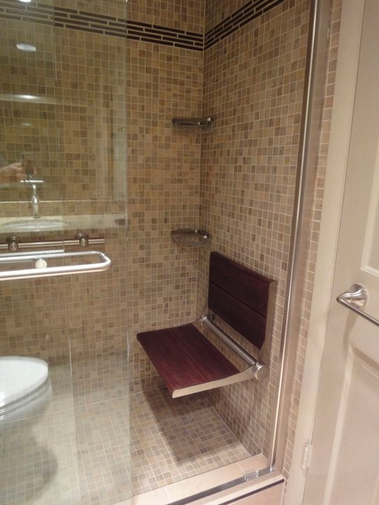 Example of a trendy bathroom design in Baltimore